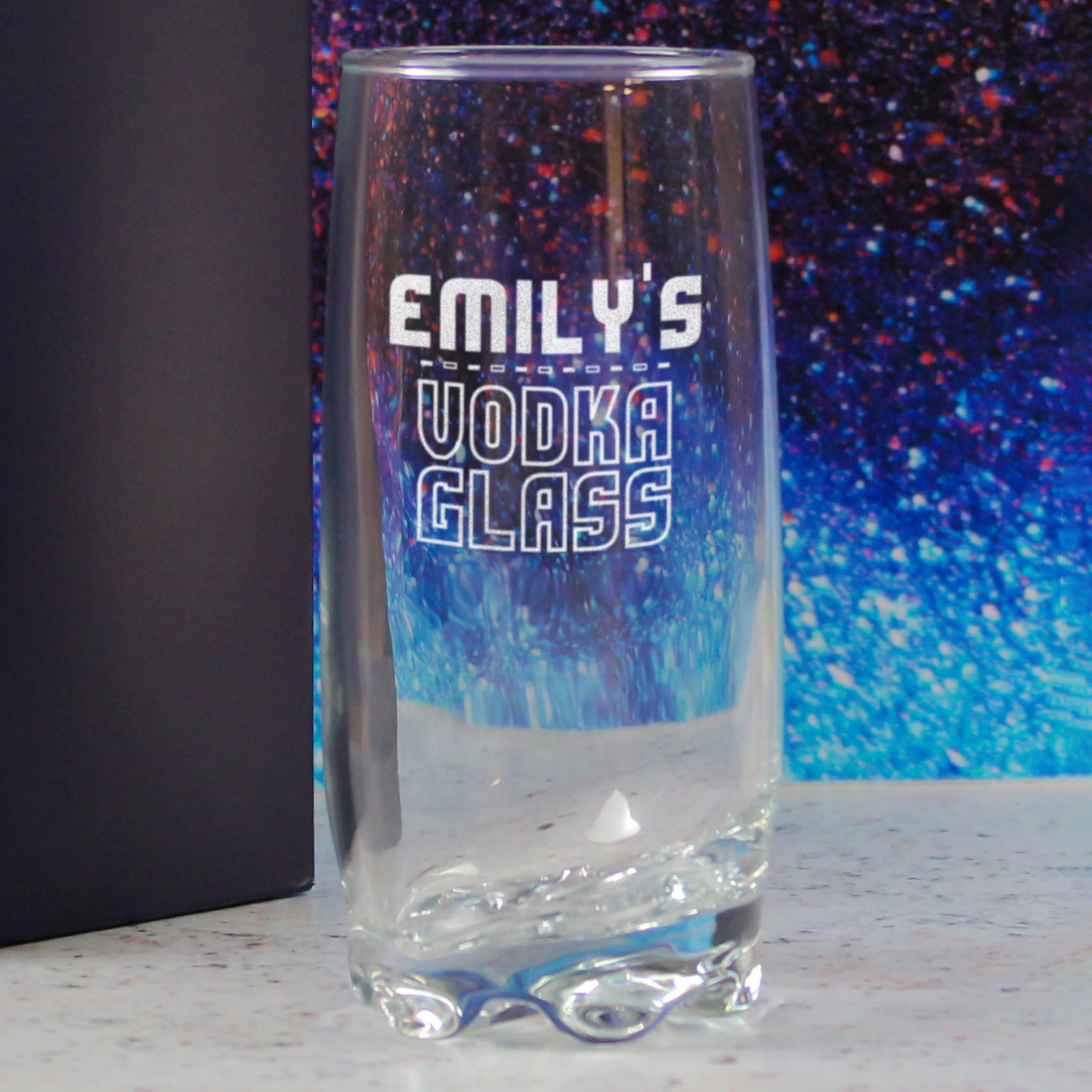 Personalised Engraved Vodka Adora Hiball with 'Name's Vodka Glass' Design - Image 4