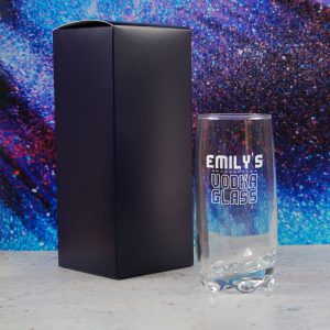 Personalised Engraved Vodka Adora Hiball with 'Name's Vodka Glass' Design