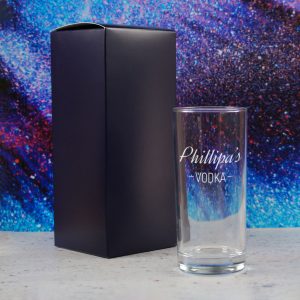 Personalised Engraved Novelty Vodka Hiball with 'Name's Vodka' Design
