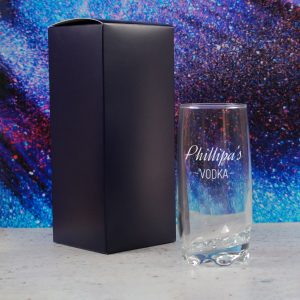 Personalised Engraved Novelty Vodka Adora Hiball with 'Name's Vodka' Design