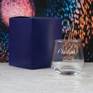Personalised Engraved Novelty Vodka Tallo Tumbler with 'Name's Vodka' Design