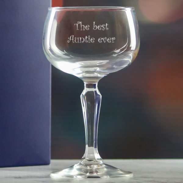 Engraved Monti Sherbet Cocktail Champagne Coupe, Personalise with Any Name or Message - Image 4