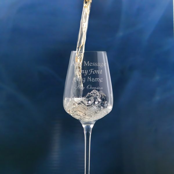 Engraved Crystal Wine Glass, Sublym Small 250ml Glass, Gift Boxed - Image 4