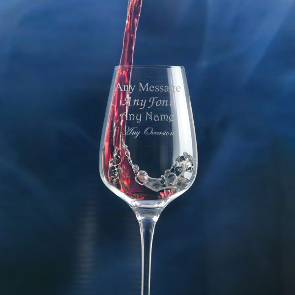 Engraved Crystal Wine Glass, Sublym 350ml Glass, Gift Boxed - Image 4
