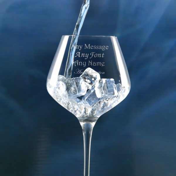 Engraved Crystal Gin Glass, Sublym 600ml Glass, Gift Boxed - Image 4