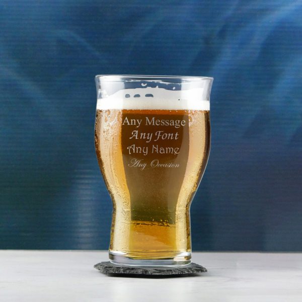 Engraved Pint Glass, Revival 20oz Beer Glass, Gift Boxed - Image 4