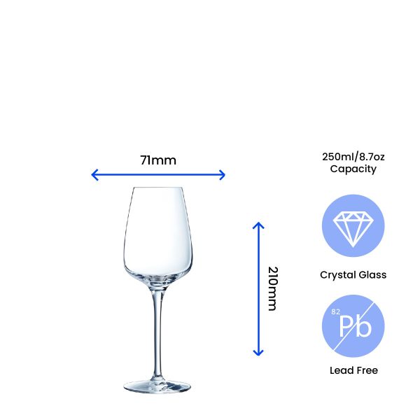 Engraved Crystal Wine Glass, Sublym Small 250ml Glass, Gift Boxed - Image 6