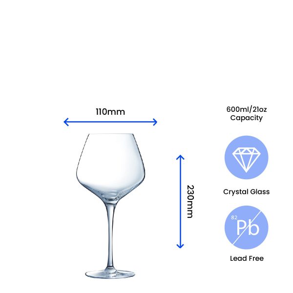 Engraved Crystal Gin Glass, Sublym 600ml Glass, Gift Boxed - Image 6
