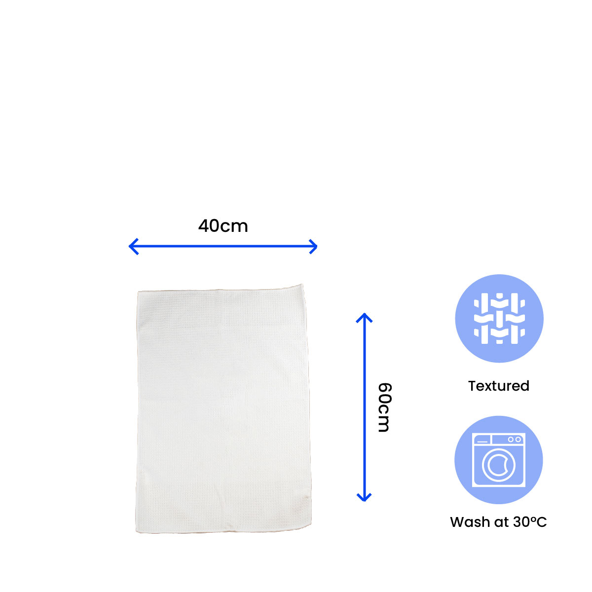 Printed Tea Towel, Any Message,Any Font, Any Colour, Microfibre, 40x60cm - Image 6