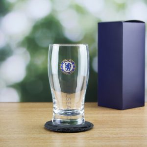 Engraved Chelsea 20oz Tulip Pint Glass, Gift Boxed